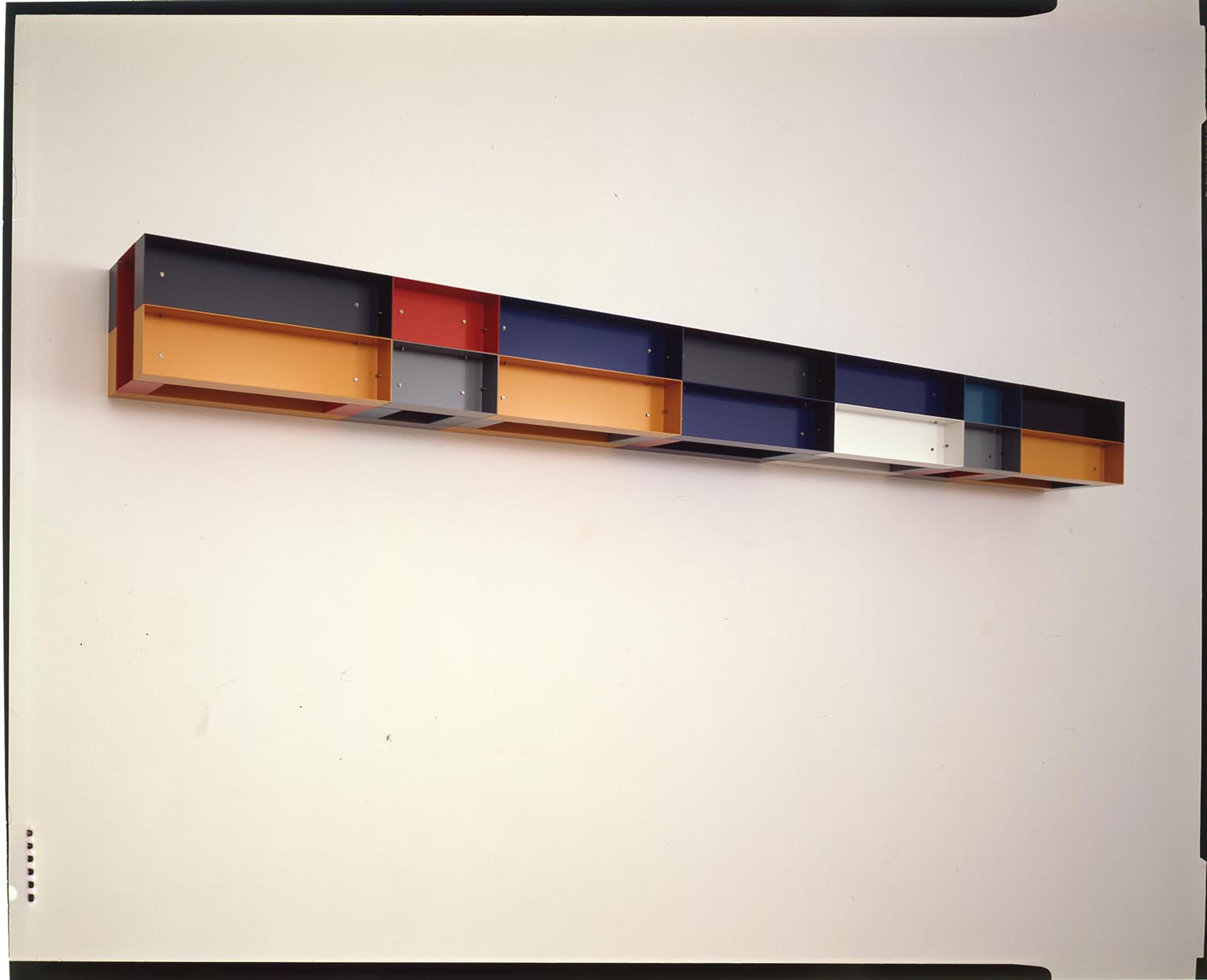 Donald Judd, veduta espositiva